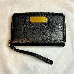 Marc By Marc Jacobs Standard Supply Leather Wallet Black